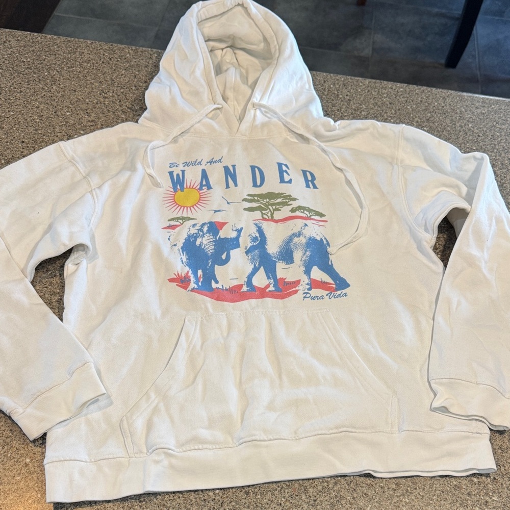Pura vida hoodie be wild and wander
